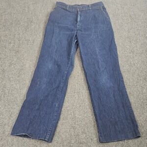 Vintage 80s Levis 791 Jeans Womens 31x30 Blue High Rise Straight Leg Denim Pants